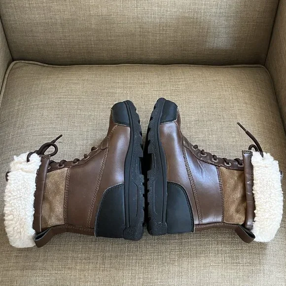 KIDS UGG Boots Size 3 BUTTE II CWR 1098890K WORCHESTER Waterproof Lined - Picture 5 of 13